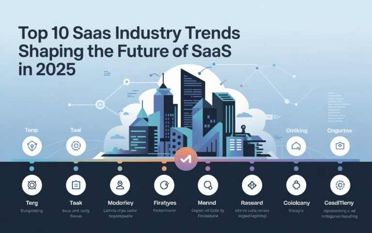 Top 10 SaaS Industry Trends Shaping the Future of SaaS in 2025